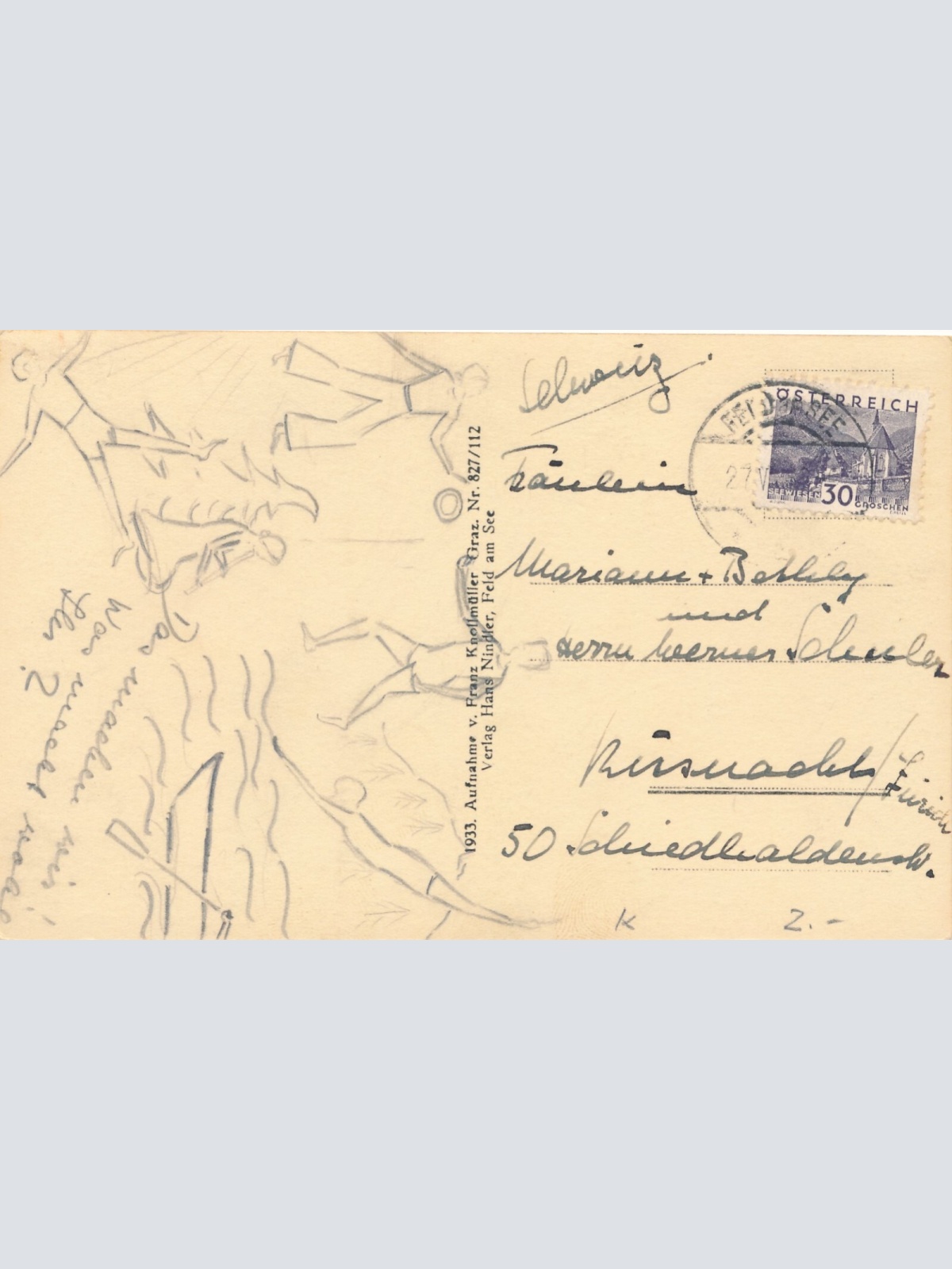 AK, Feld am See, Kärnten, Ansichtskarte (S4521)