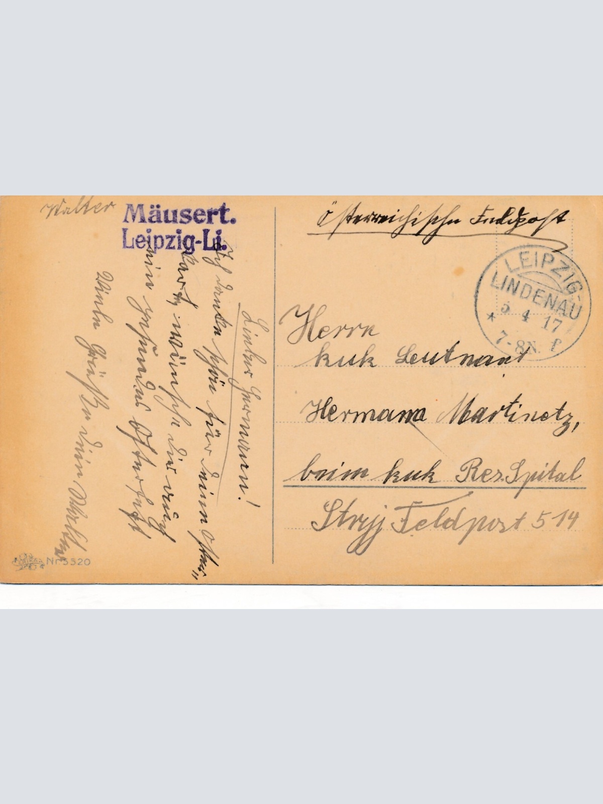 Motiv - Karte Die besten Ostergrüsse Hase mit Mädchen Ansichtskarte (13631)