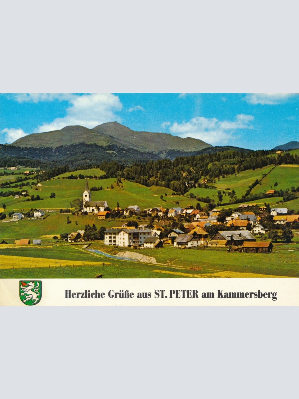 AK, Sankt Peter am Kammersberg, Steiermark, Ansichtskarte (S4531)