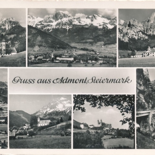 AK aus Admont Mehrbildkarte Steiermark Ansichtskarte (14071)