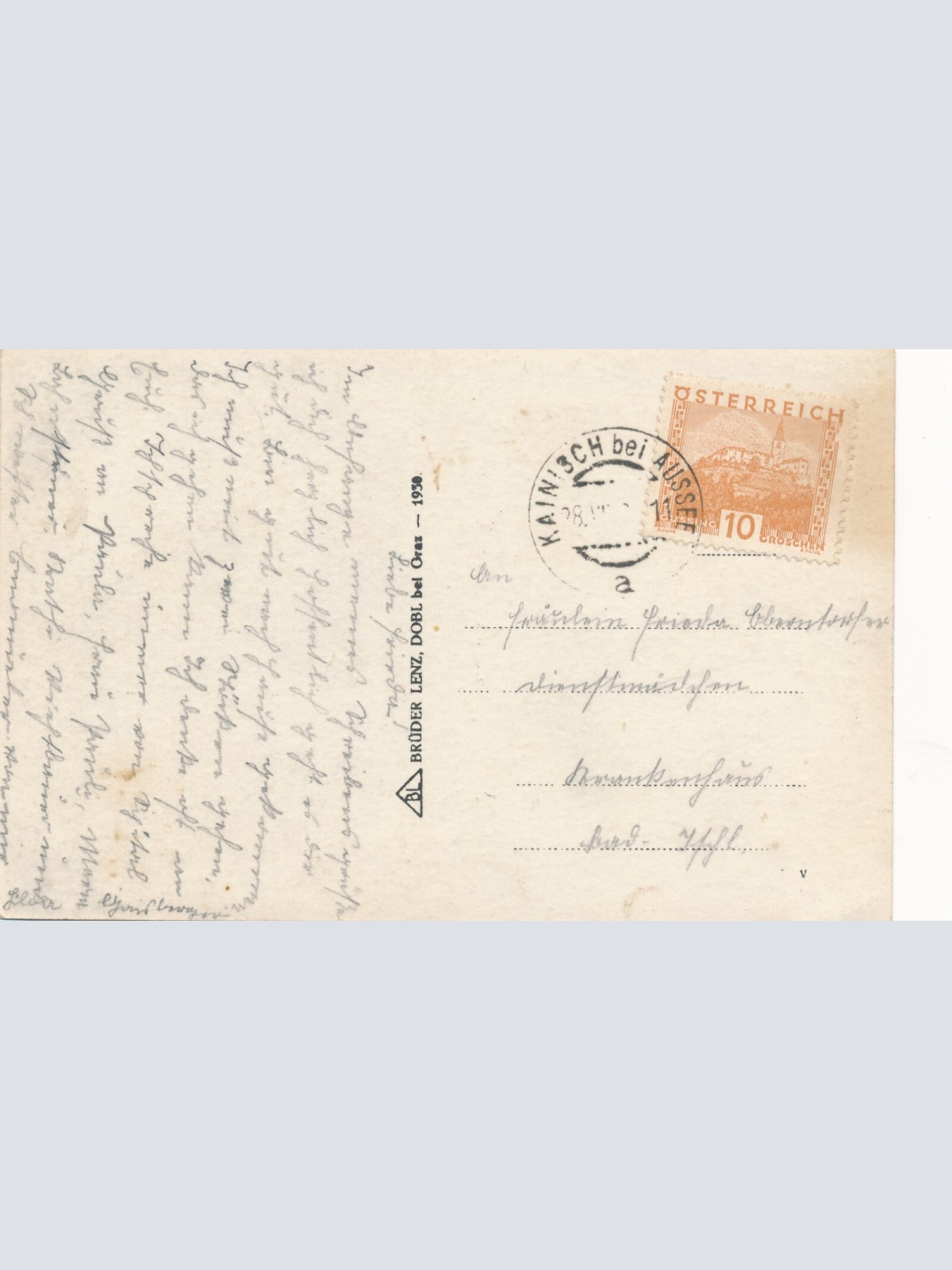 AK aus Alt Aussee Steiermark Ansichtskarte (14083)