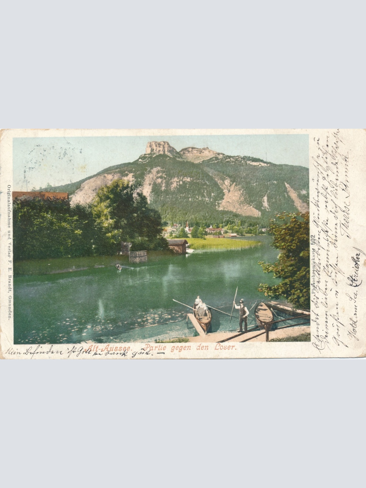 AK aus Alt Aussee Steiermark Ansichtskarte (14084)