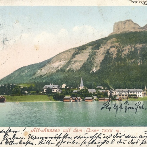 AK aus Alt Aussee Steiermark Ansichtskarte (14085)