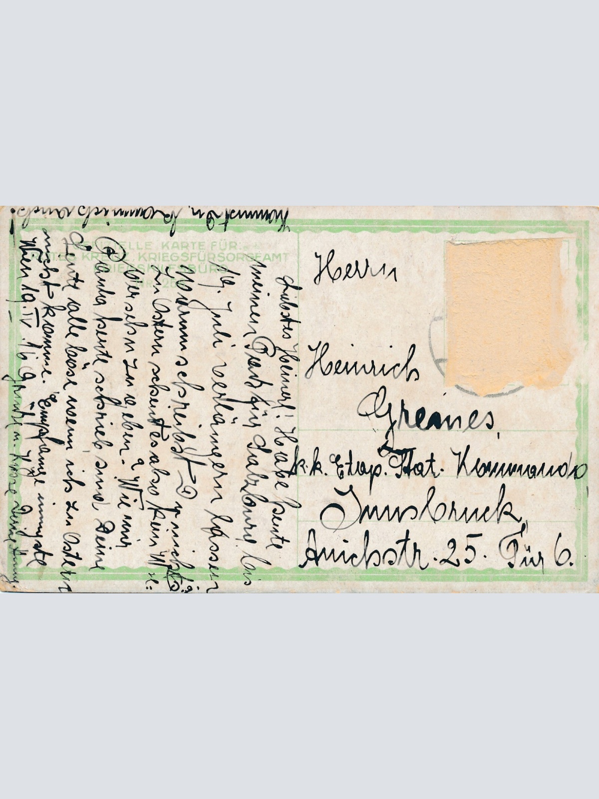 AK Gedienter Landsturm mit drei Soldaten beim Bier Ansichtskarte (13896)