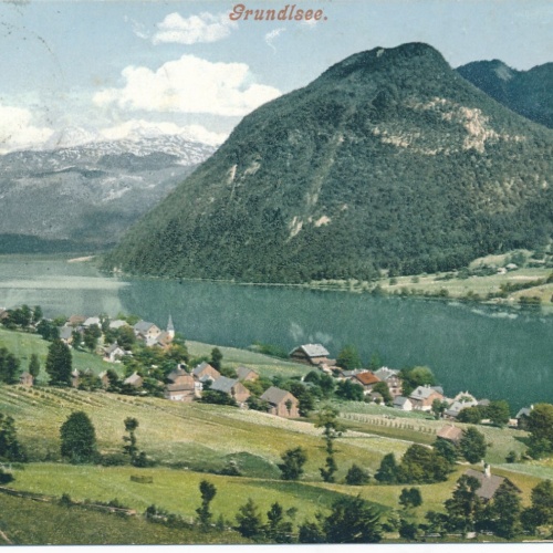 AK aus Grundlsee Steiermark Ansichtskarte (14113)
