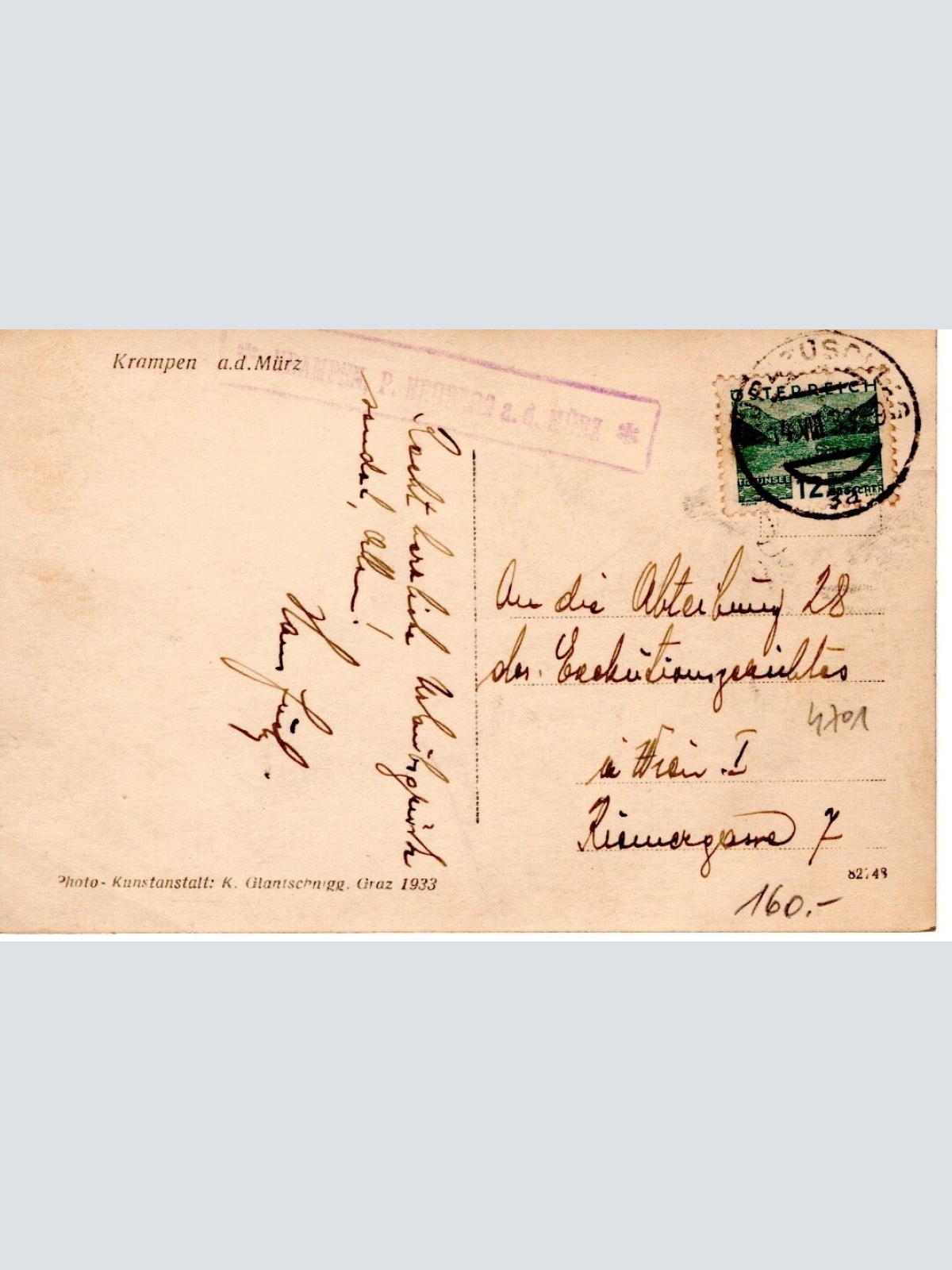 AK, Krampen an der Mürz, Steiermark (S4564)
