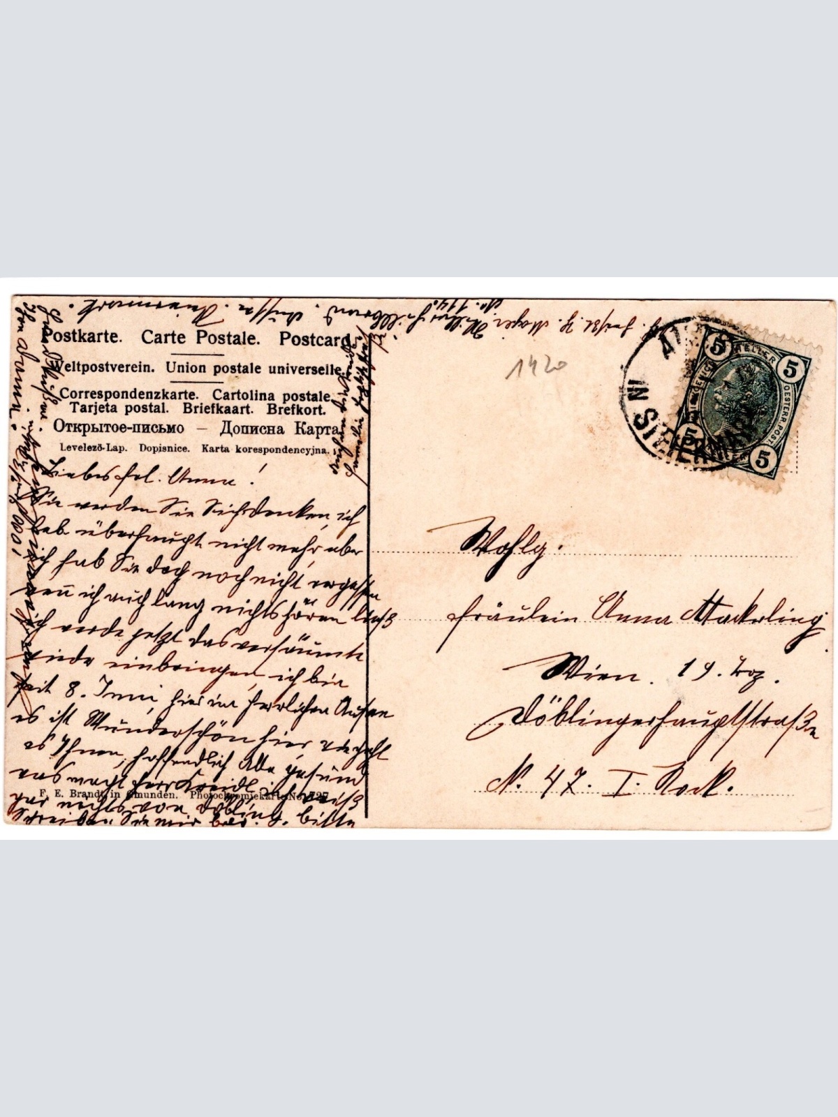 AK, Aussee, Praunfalk, Steiermark (S4570)