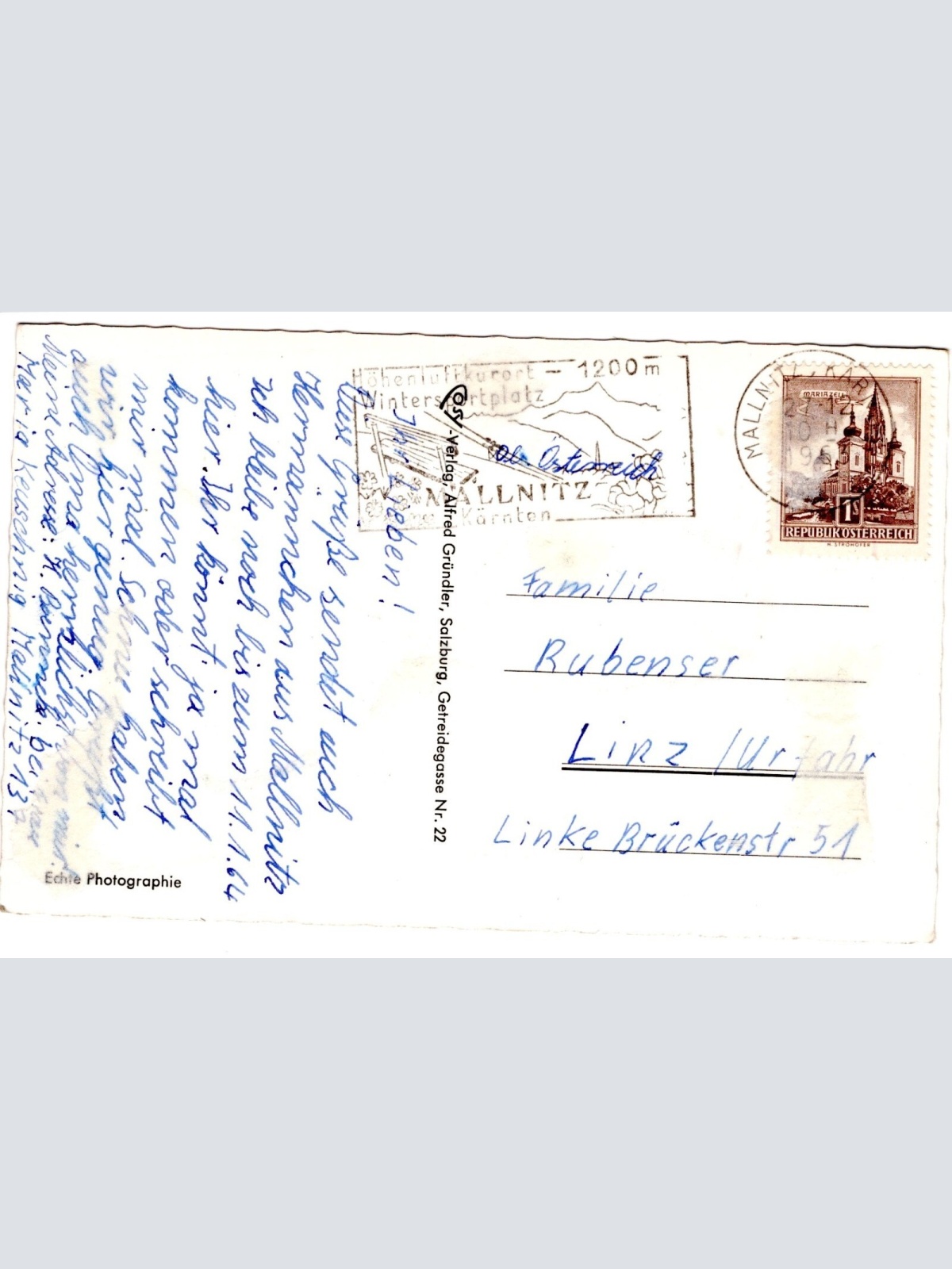 AK, Mallnitz, Kärnten (S4591)