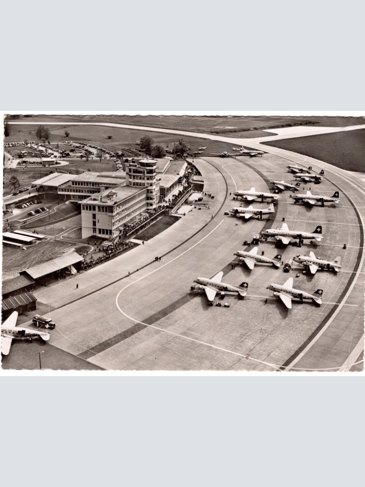 AK, Flughof Zürich - Kloten, Schweiz (S4593)