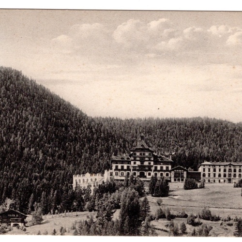 AK, Südbahnhotel Semmering mit Pinkenkogel, Niederösterreich (S4622)
