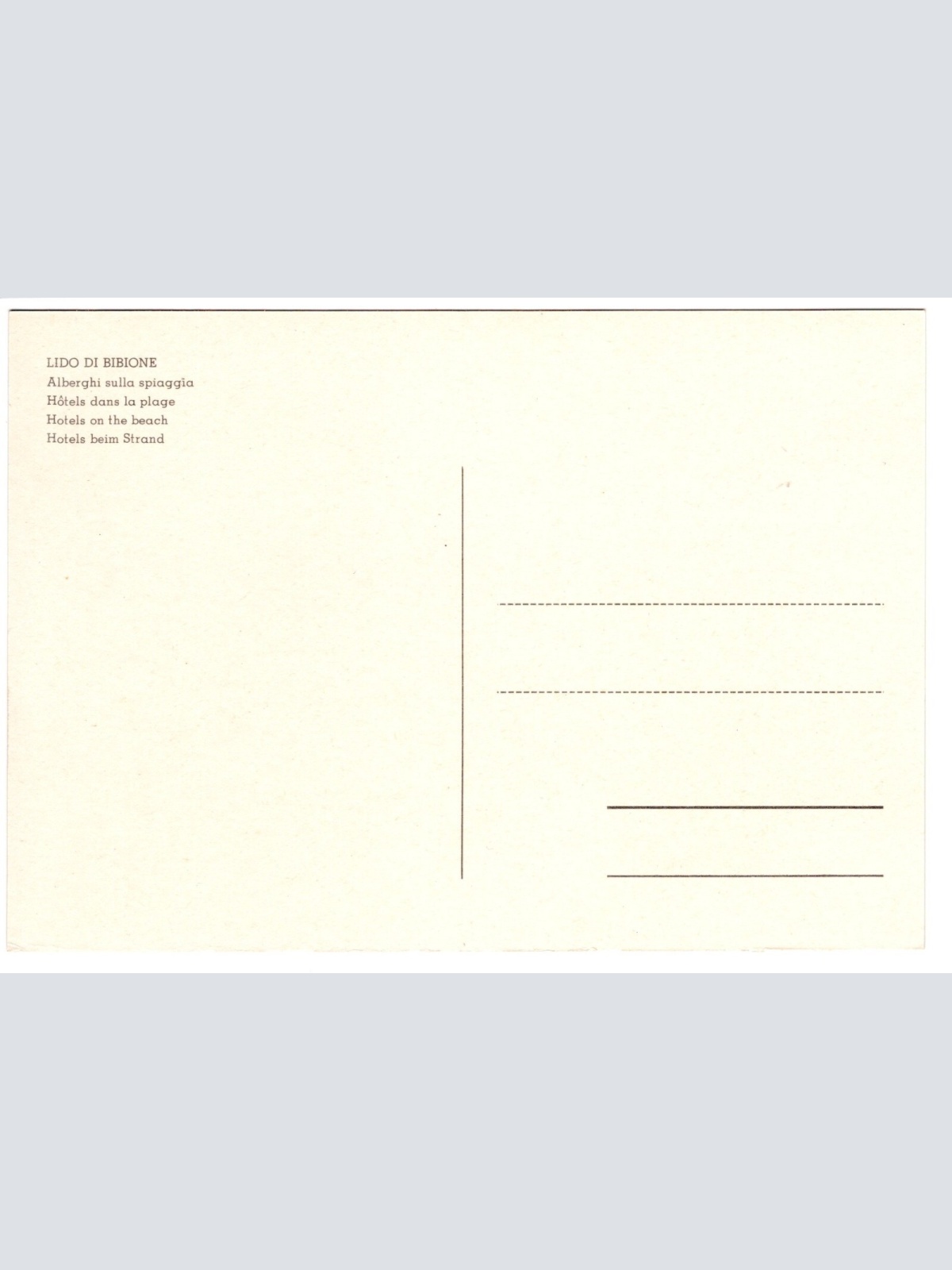 AK, Lido di Bibione, Italien (S4658)