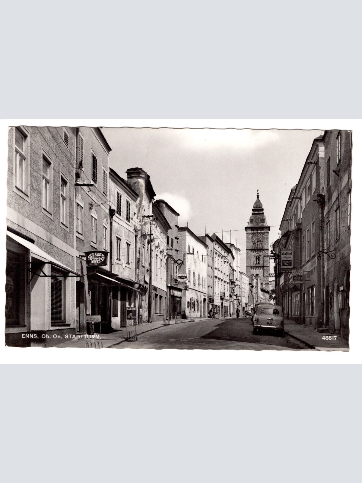 AK, Enns, Stadtturm, Oberösterreich(S4667)