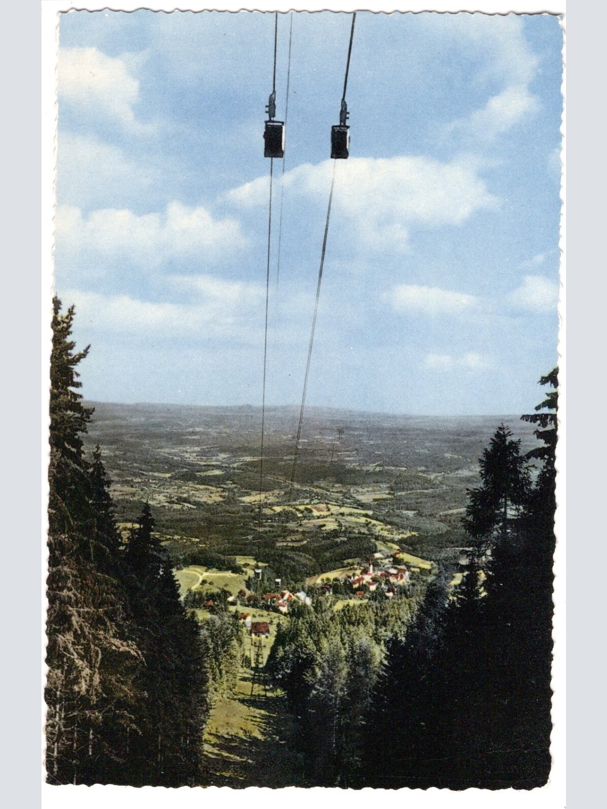 AK, Schöckel-Gondelbahn, St. Radegund, Steiermark, Ansichtskarte (S4693)
