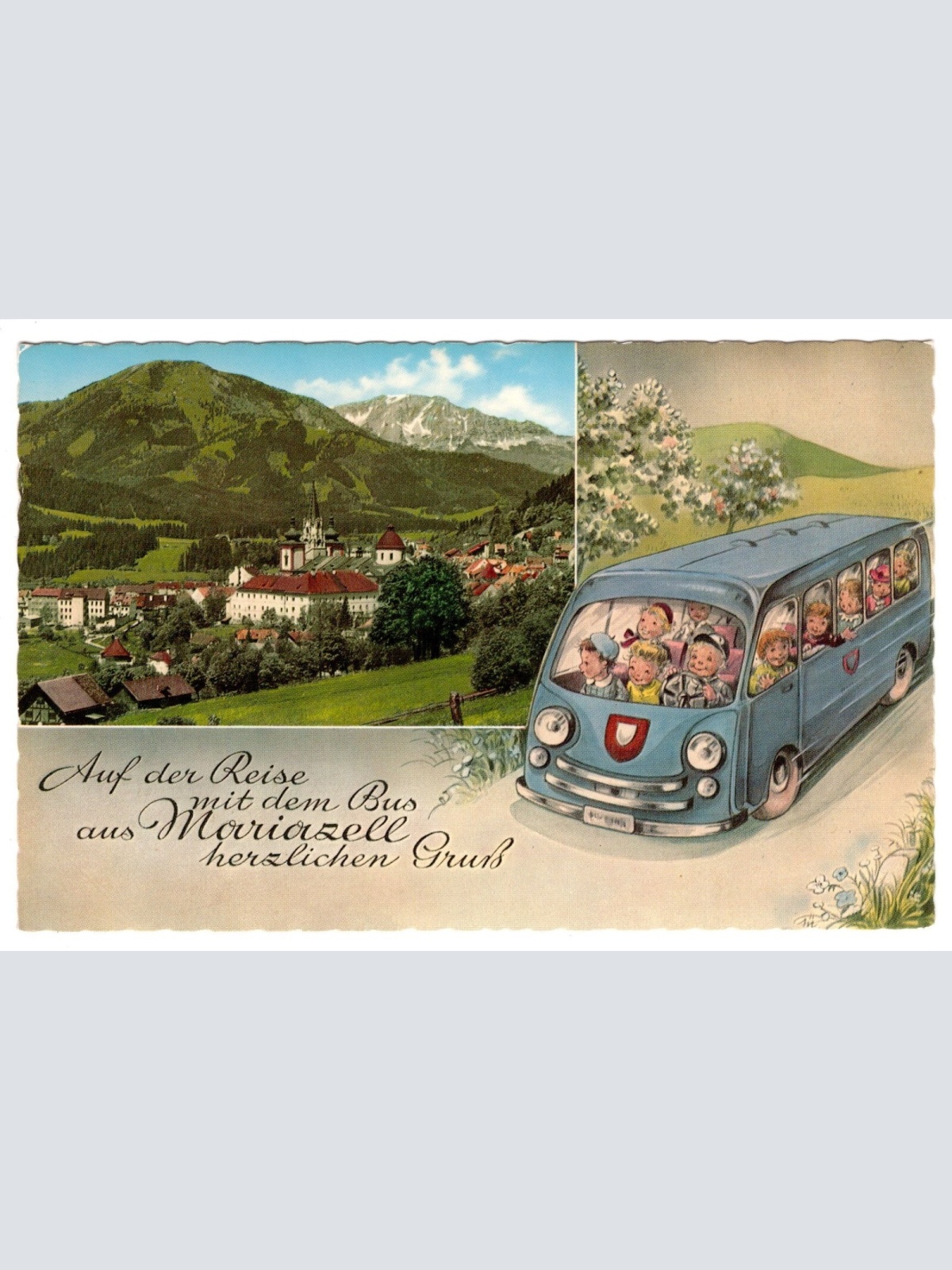 AK, Mariazell, Steiermark, Ansichtskarte (S4697)