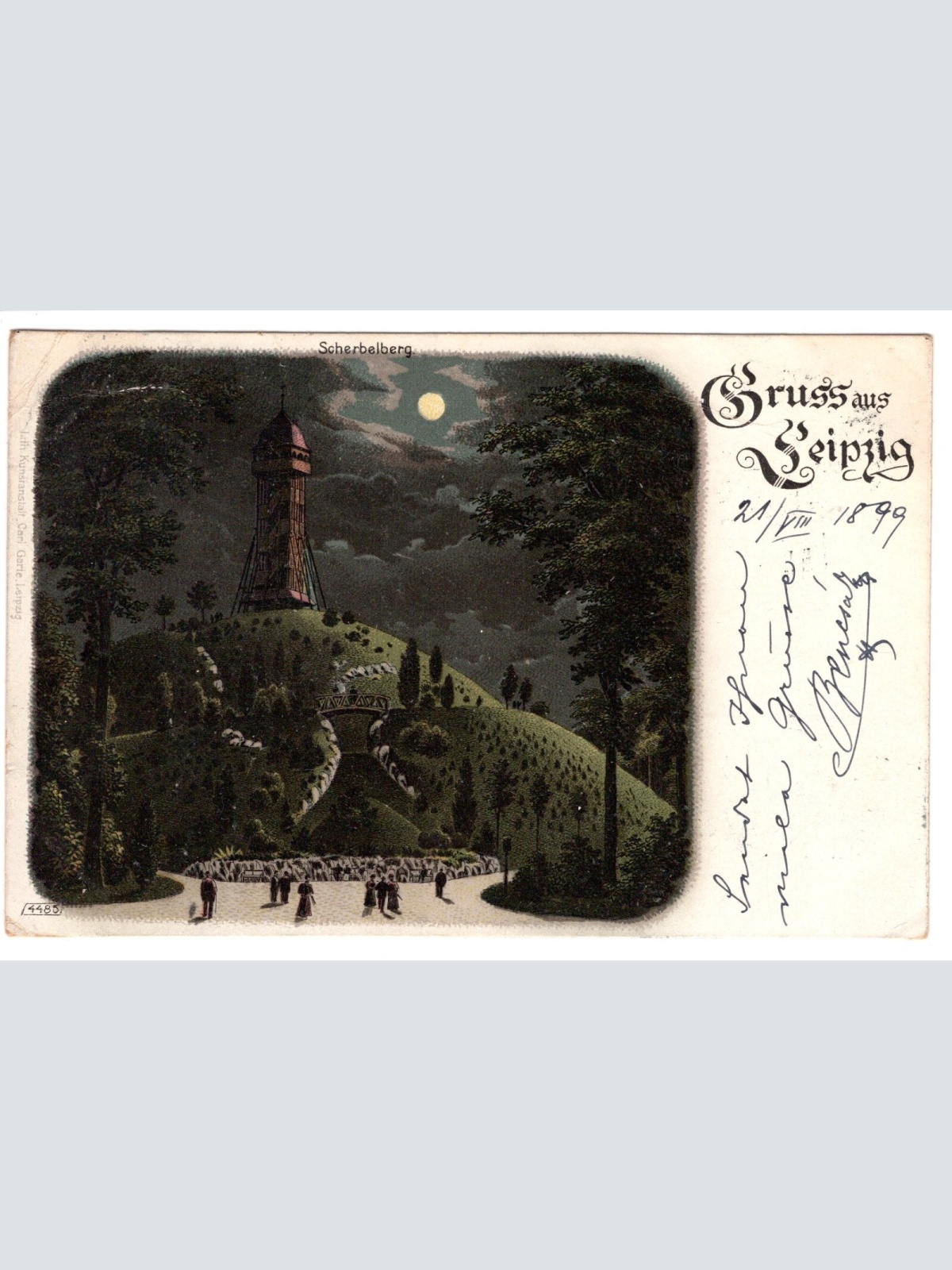 AK, Gruß aus Leipzig, Sachsen, Ansichtskarte (S4712)