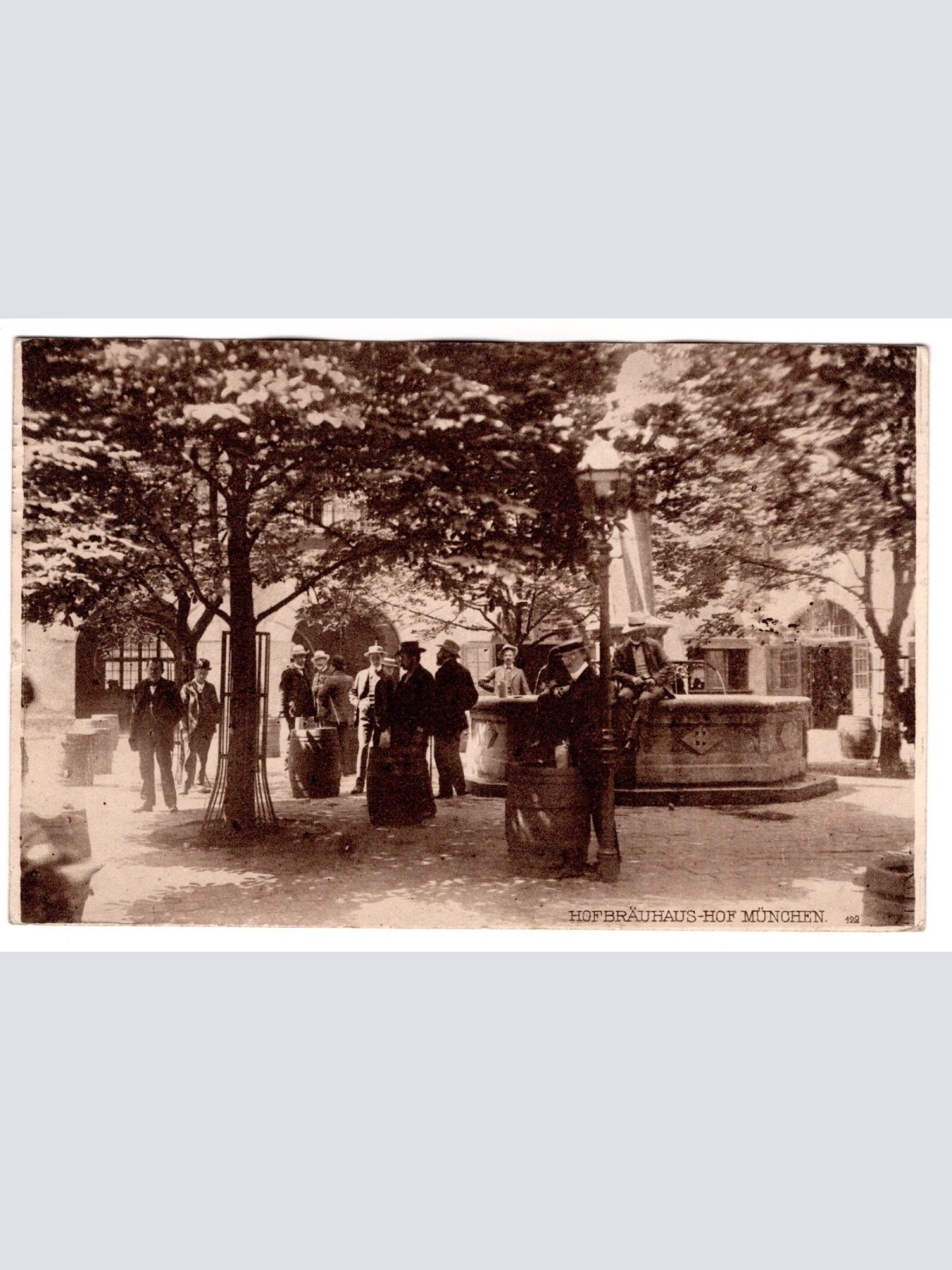 AK, Hofbräuhaus, Hof, München, Bayern,  Ansichtskarte (S4722)
