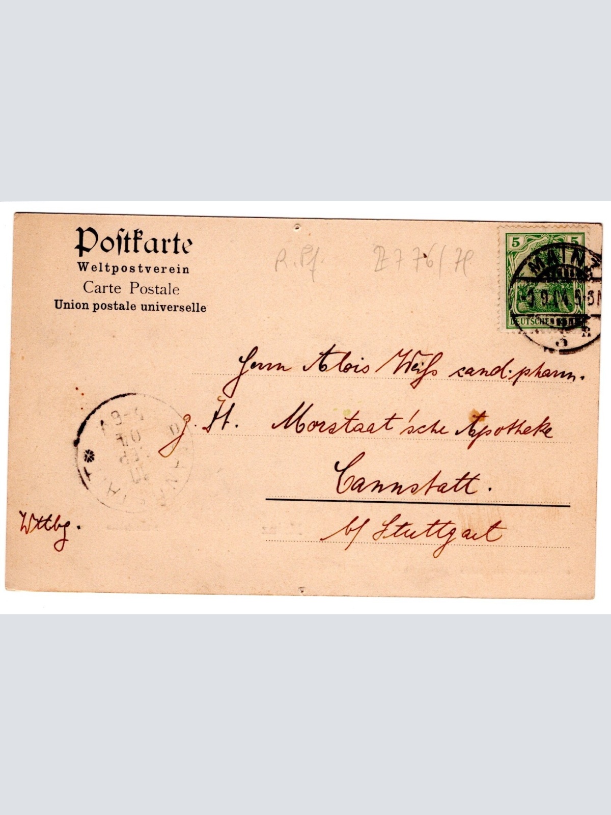 AK, Mainz, Stadthalle, Rheinland-Pfalz,  Ansichtskarte (S4734)