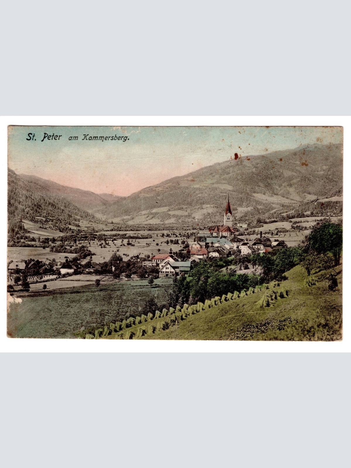 AK, Sankt Peter am Kammersberg, Steiermark,  Ansichtskarte (S4779)
