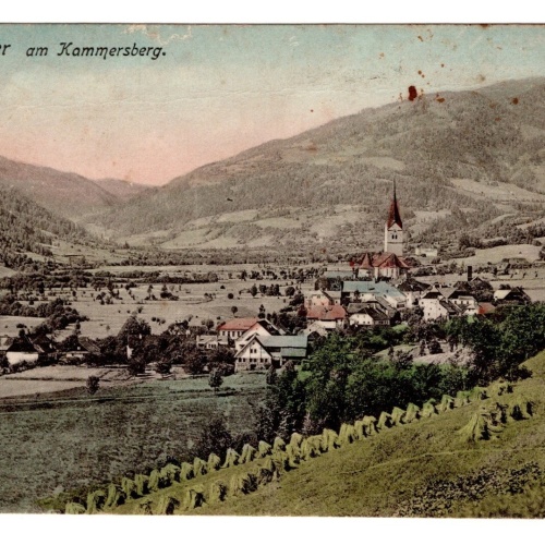 AK, Sankt Peter am Kammersberg, Steiermark,  Ansichtskarte (S4779)