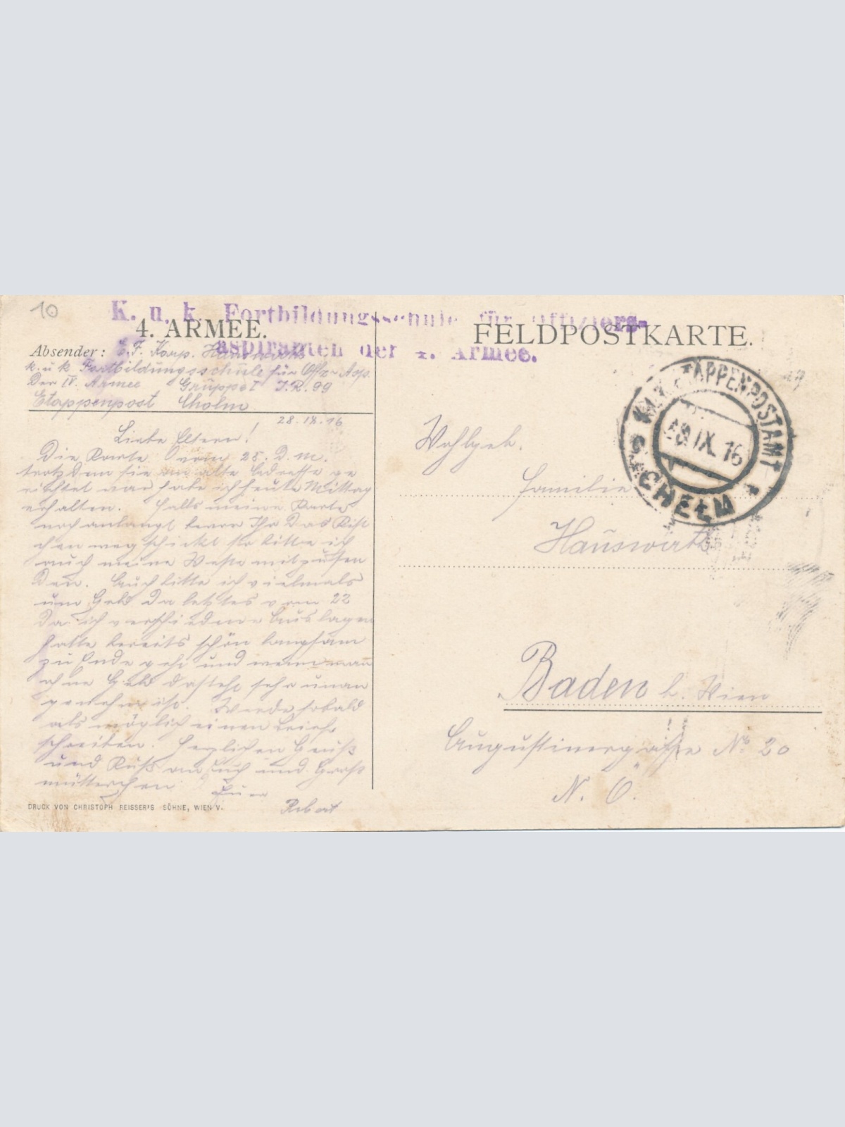 AK Erzherzog Josef Ferdinand Ansichtskarte (13991)