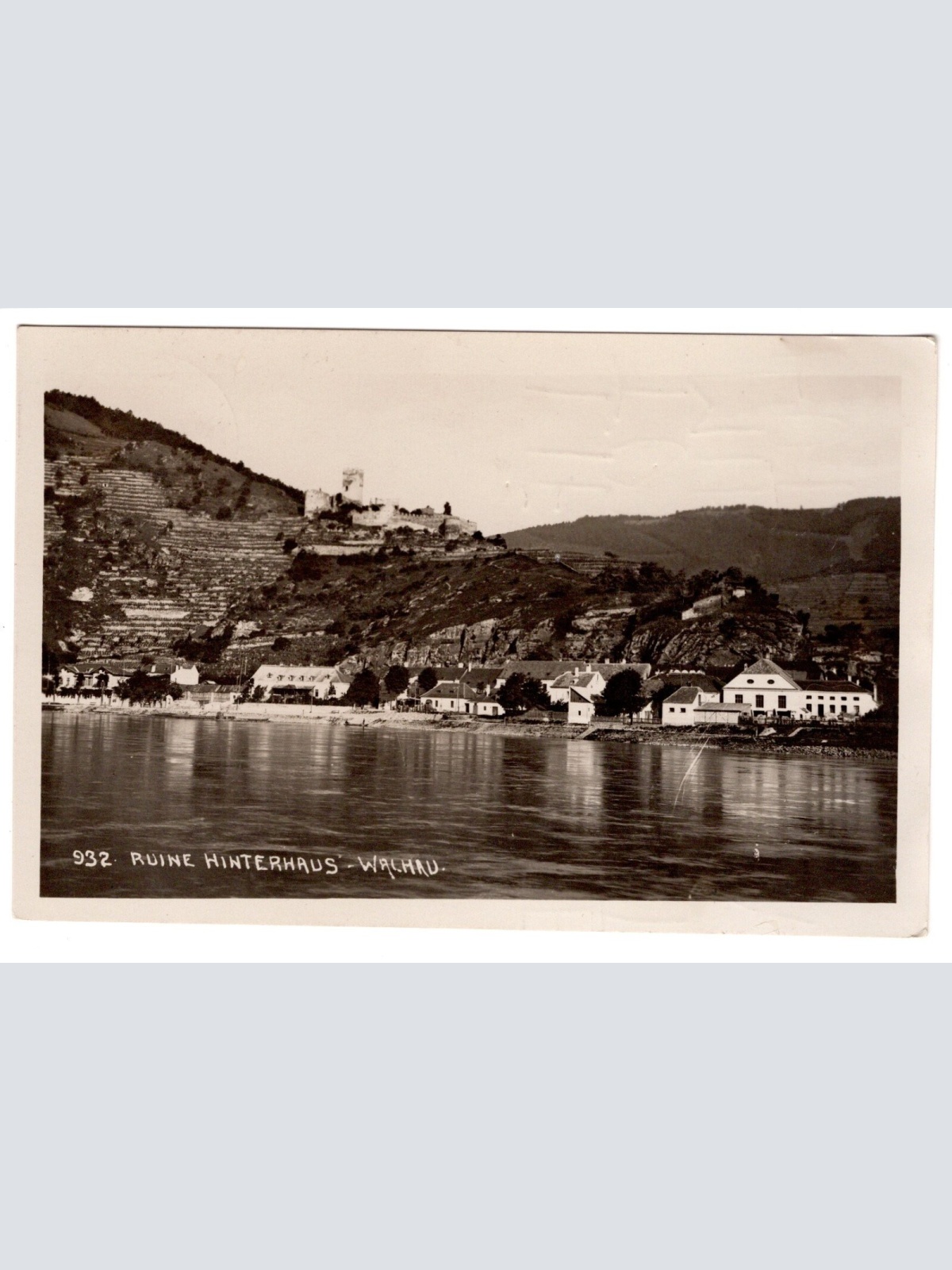 AK, Ruine Hinterhaus, Niederösterreich,  Ansichtskarte (S4802)