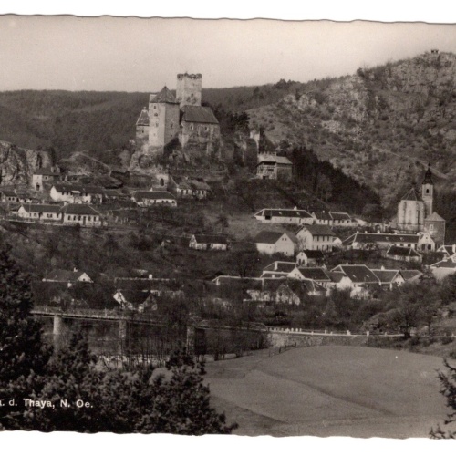 AK, Hardegg an der Thaya, Niederösterreich,  Ansichtskarte (S4803)