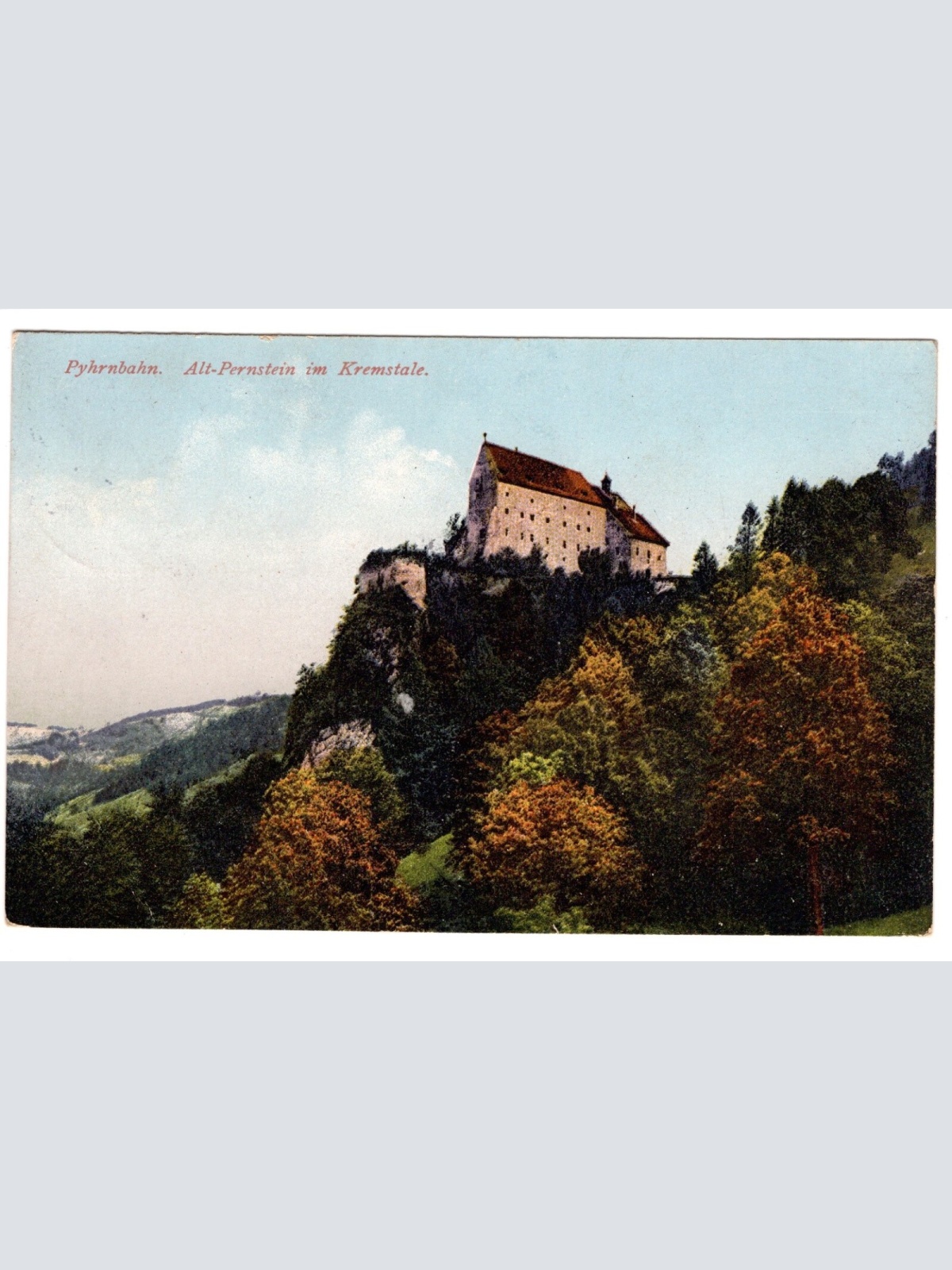 AK, Alt-Pernstein, Oberösterreich, Ansichtskarte (S4807)