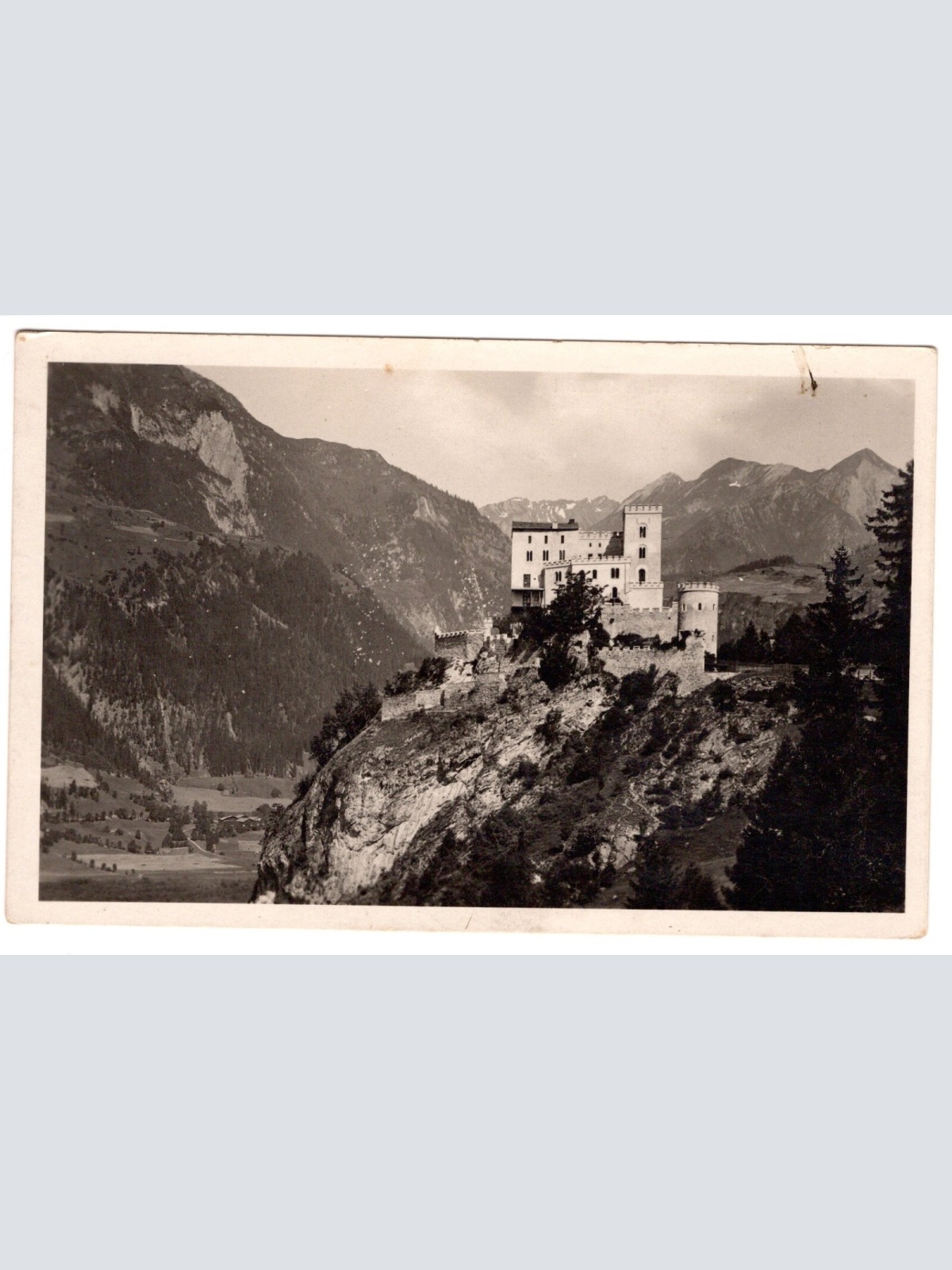 AK, Schloss Weißenstein bei Matrei i. Tirol, Ansichtskarte (S4809)