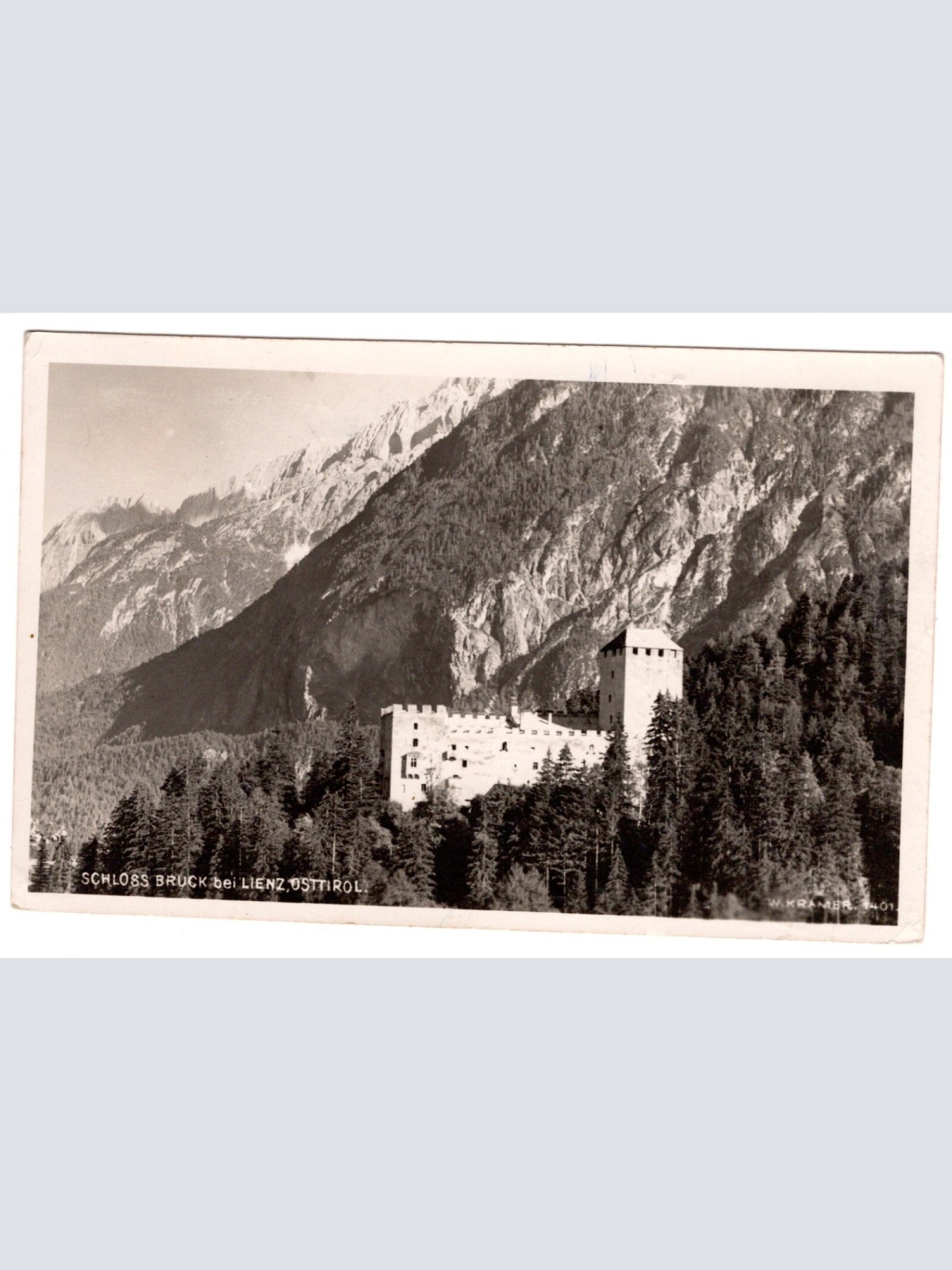 AK, Schloss Bruck bei Lienz, Tirol, Ansichtskarte (S4811)