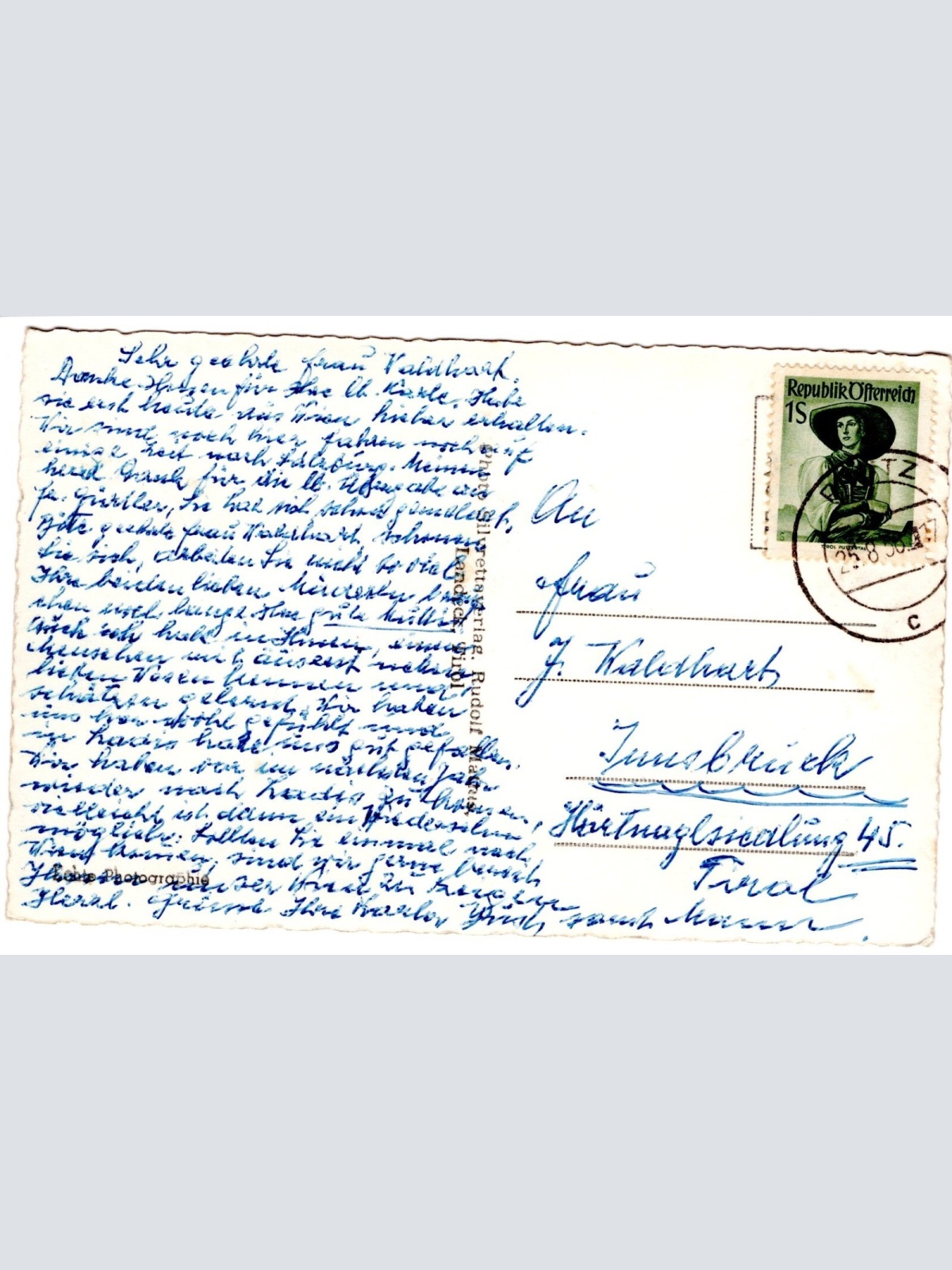 AK, Burg Landeck bei Ladis, Tirol, Ansichtskarte (S4813)