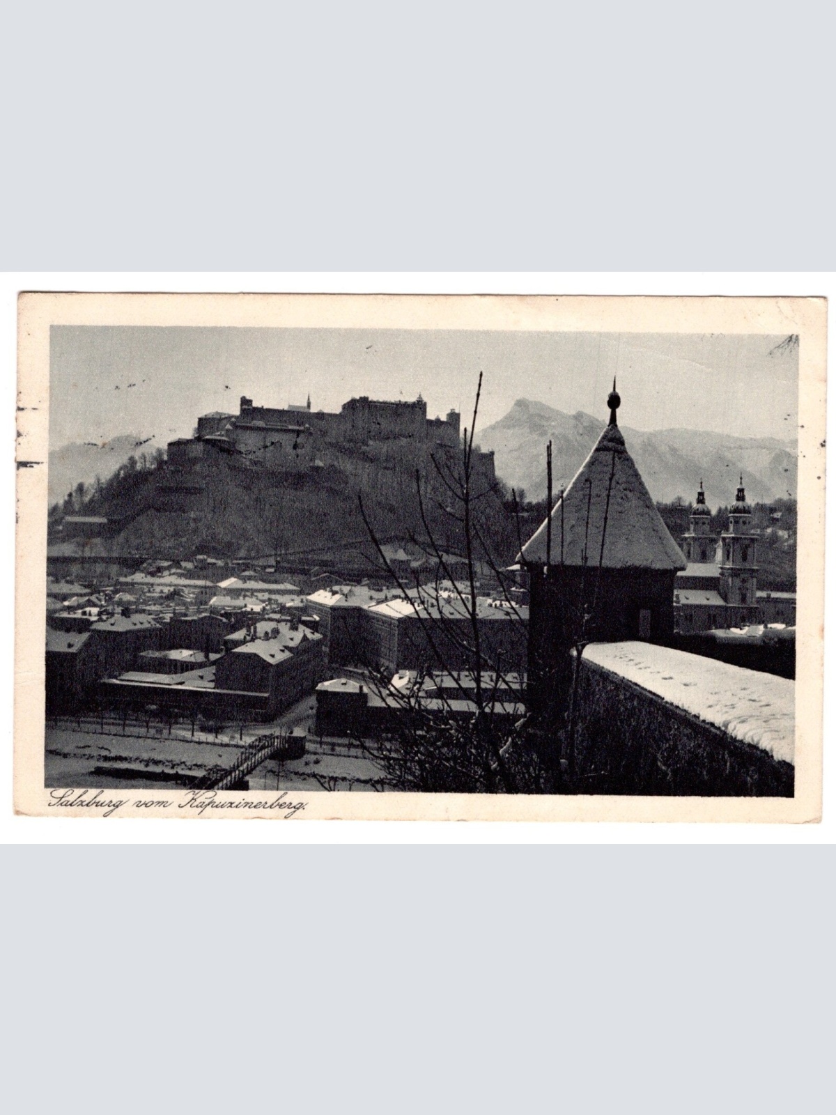 AK, Salzburg vom Kapuzinerberg, Ansichtskarte (S4820)
