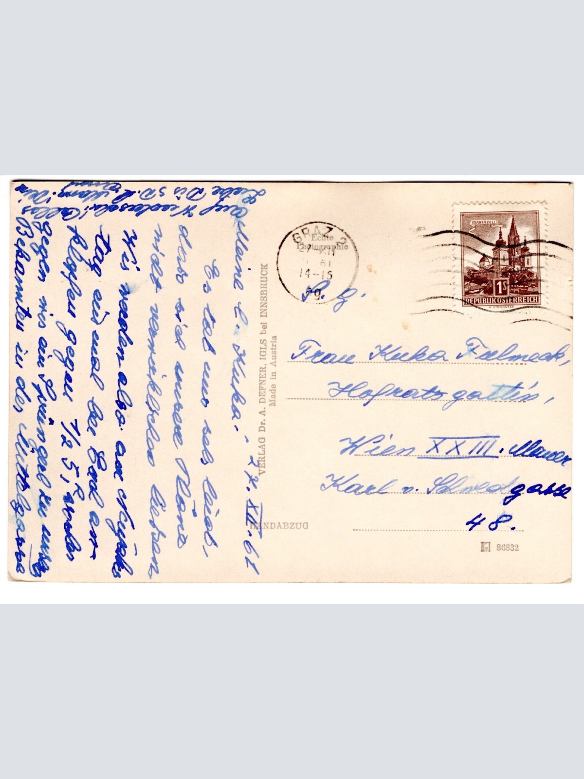 AK, Graz, Burgtor, Steiermark, Ansichtskarte (S4823)