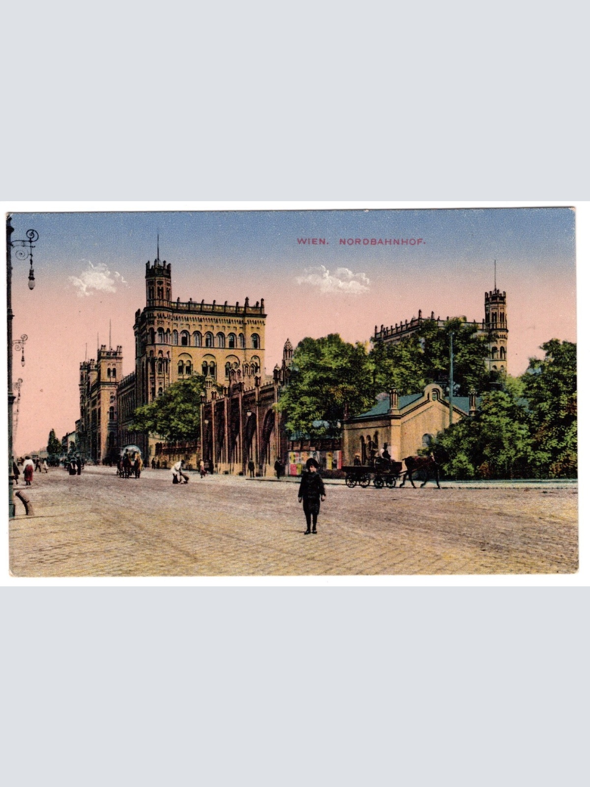AK, Wien, Nordbahnhof, Ansichtskarte (S4855)
