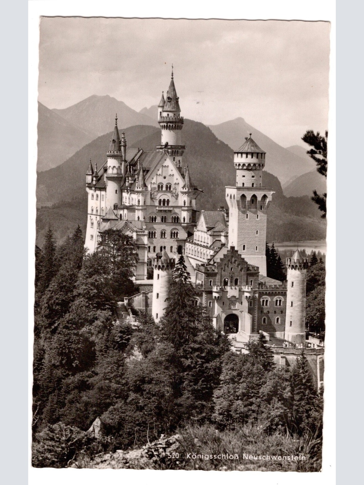 AK, Schloss Neuschwanstein, Bayern, Ansichtskarte (S4857)