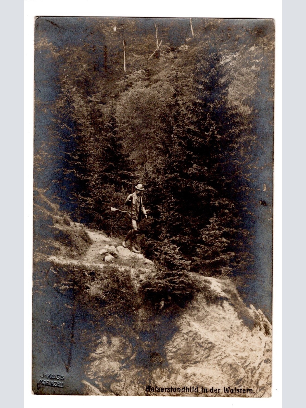 AK, Kaiserstandbild in der Walstern, Steiermark, Ansichtskarte (S4859)