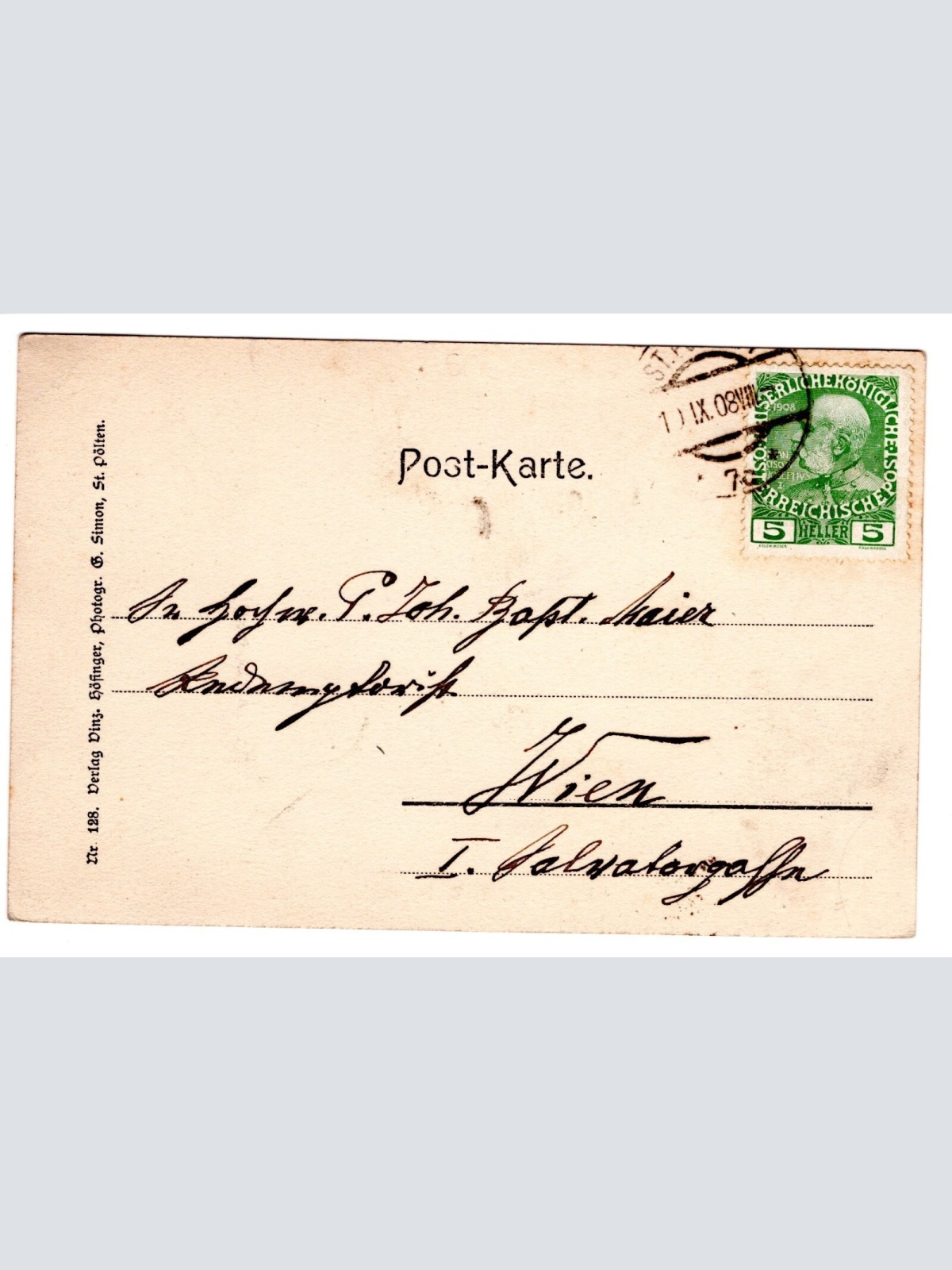 AK, St. Pölten, Niederösterreich, Ansichtskarte (S4891)