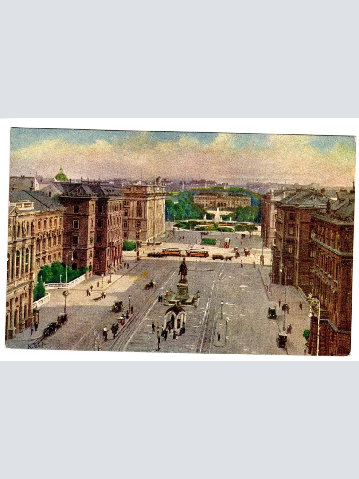 AK, Wien, Schwarzenbergplatz, Ansichtskarte (S4903)