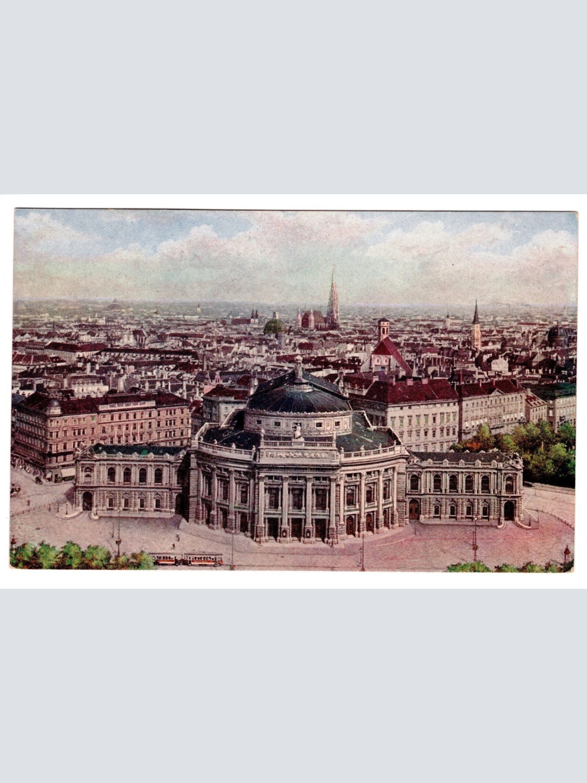AK, Wien, Burgtheater, Ansichtskarte (S4913)