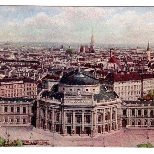 AK, Wien, Burgtheater, Ansichtskarte (S4913)