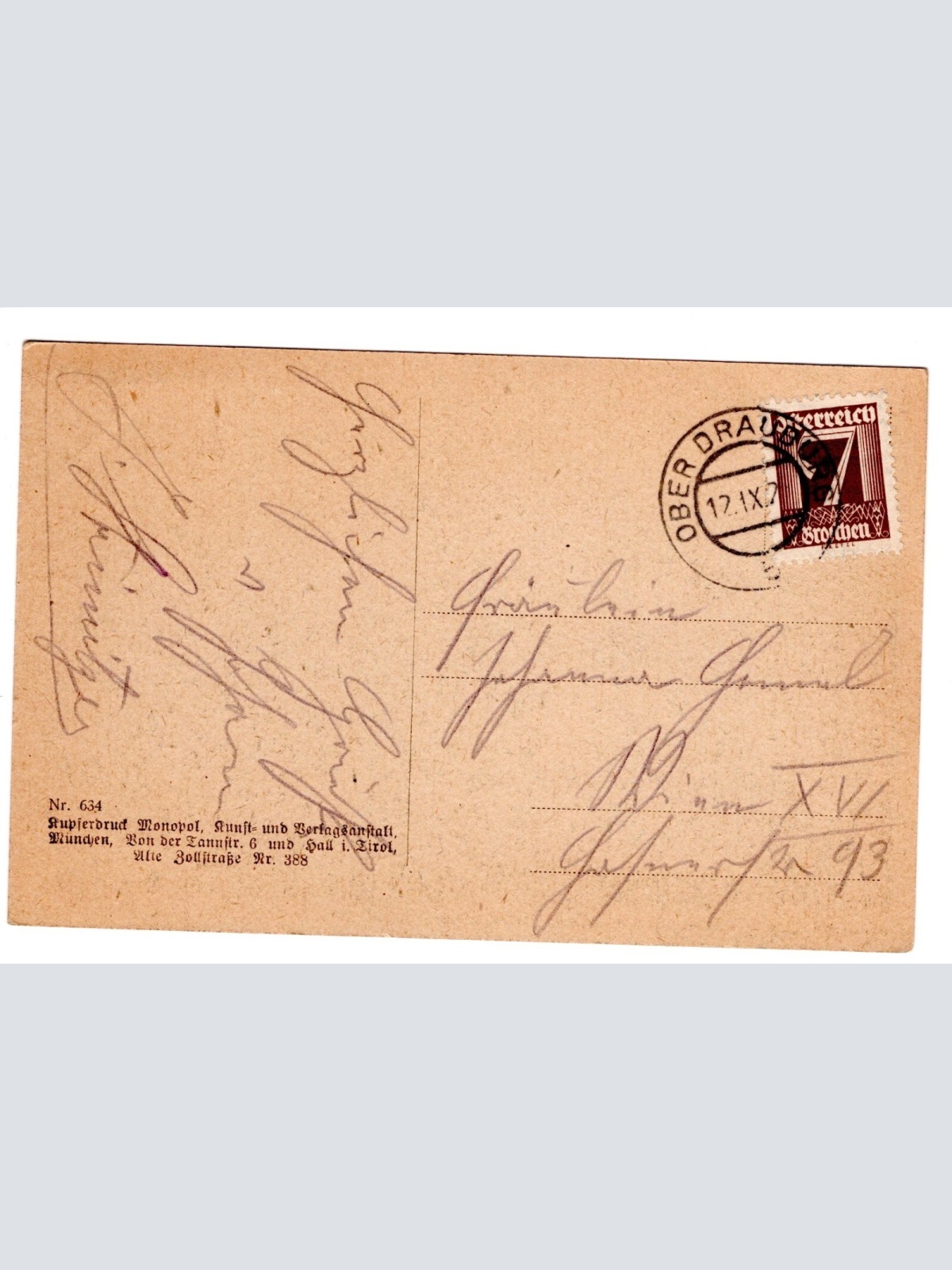 AK, Oberdrauburg, Kärnten, Ansichtskarte (S4914)