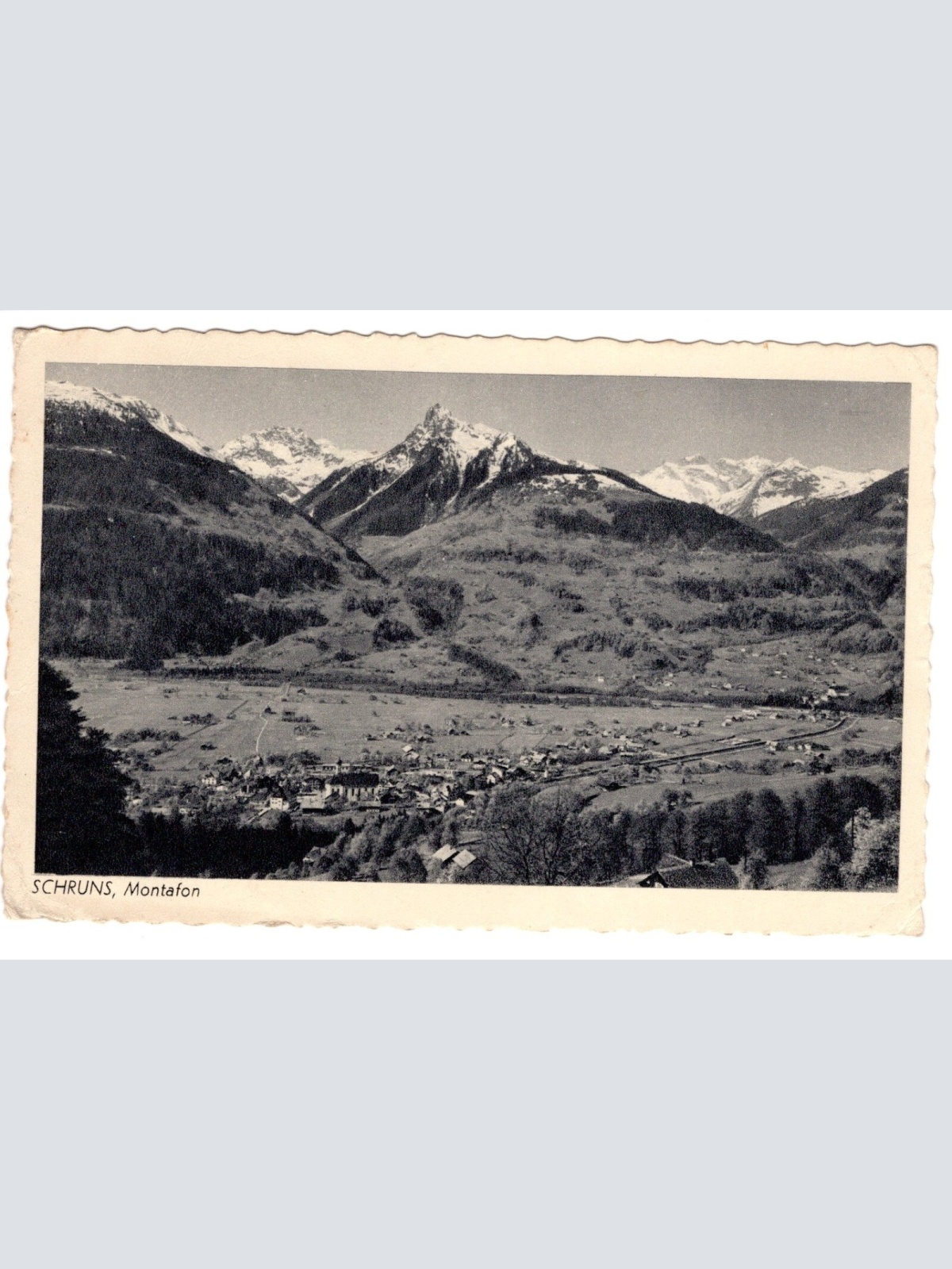 AK, Schruns, Vorarlberg, Ansichtskarte (S4921)