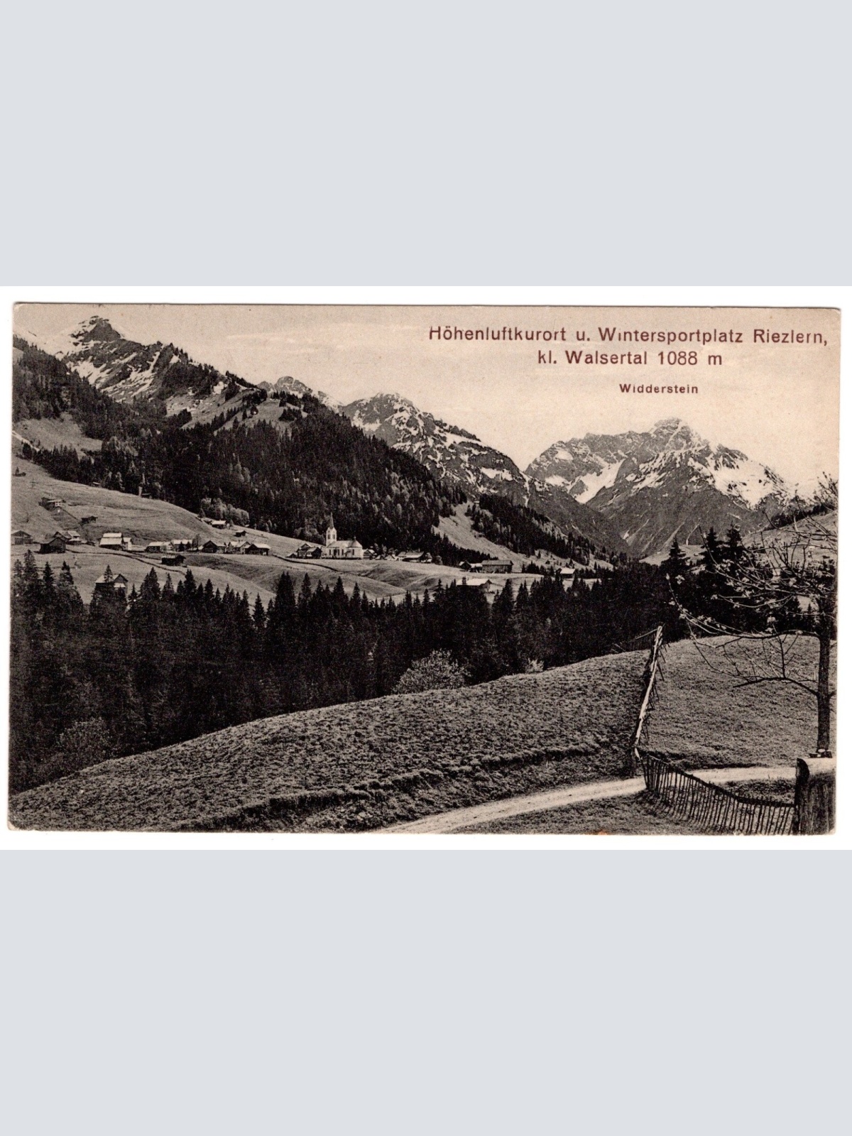 AK, Riezlern, Vorarlberg, Ansichtskarte (S4930)