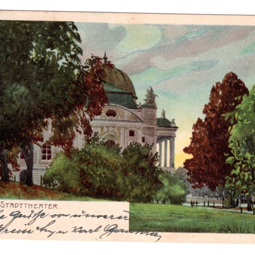 AK, Graz, Stadttheater, Steiermark, Ansichtskarte (S4964)