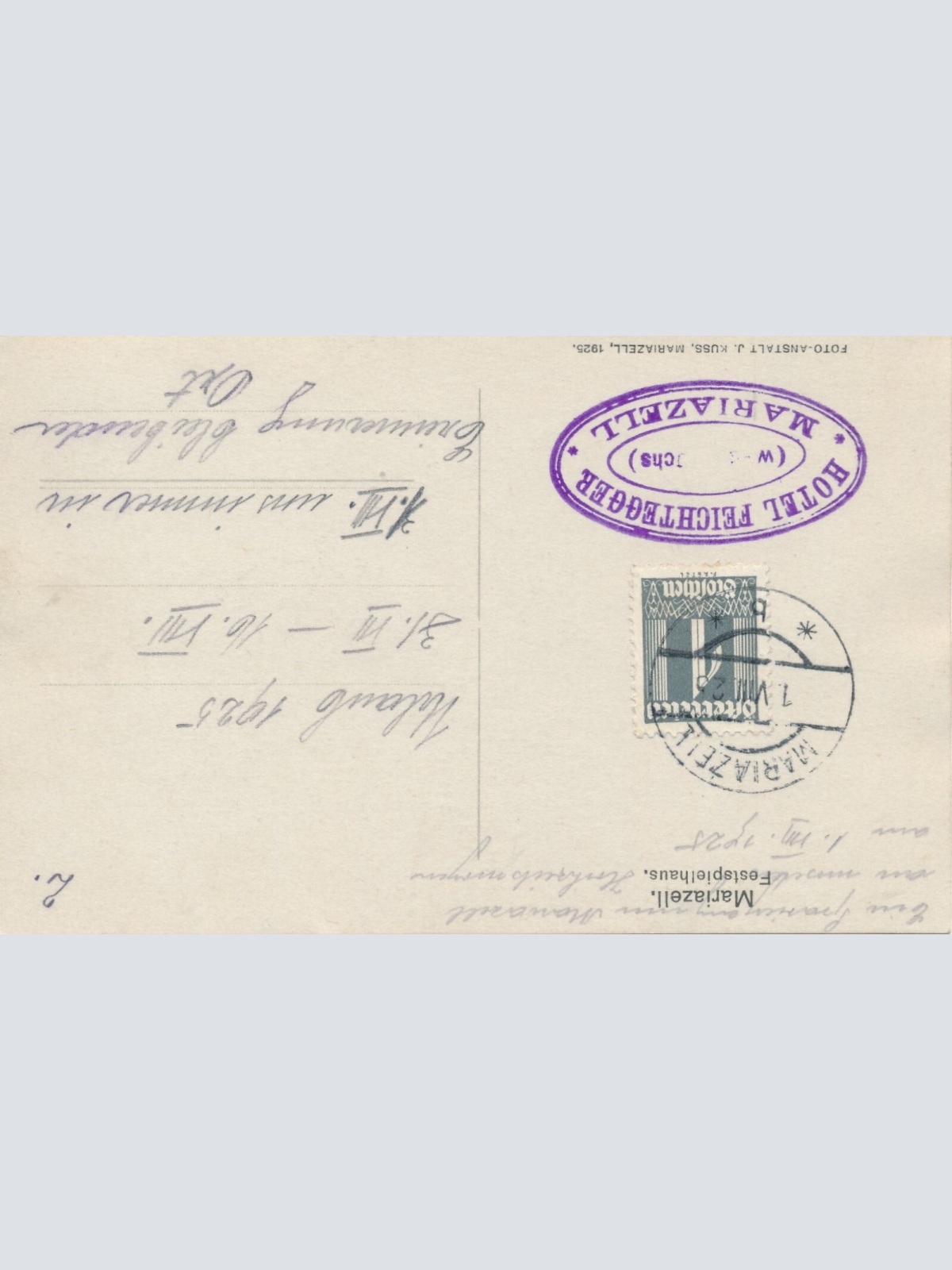 AK aus Mariazell Festspielhaus Steiermark Ansichtskarte (14208)