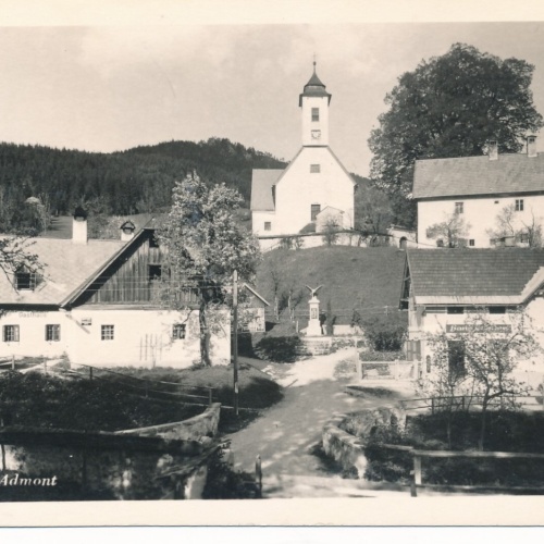 AK aus Hall bei Admont Steiermark Ansichtskarte (14213)