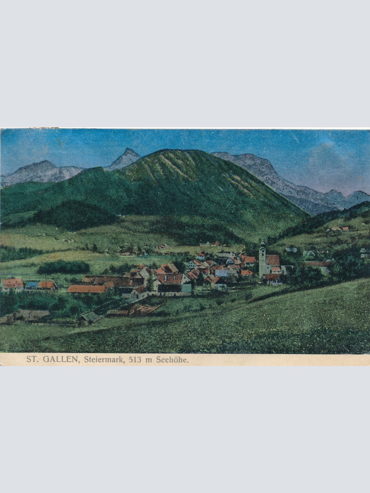 AK aus St. Gallen Steiermark Ansichtskarte (14229)