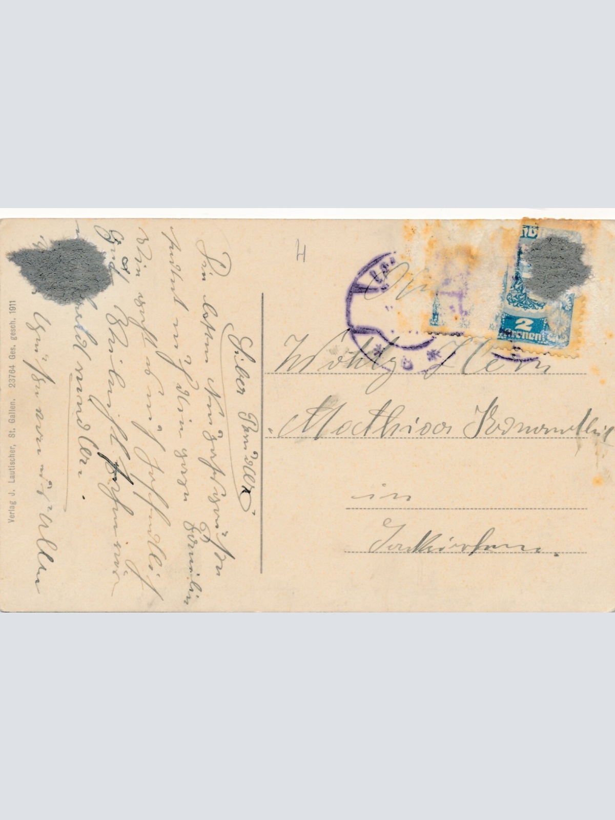 AK aus St. Gallen Steiermark Ansichtskarte (14229)