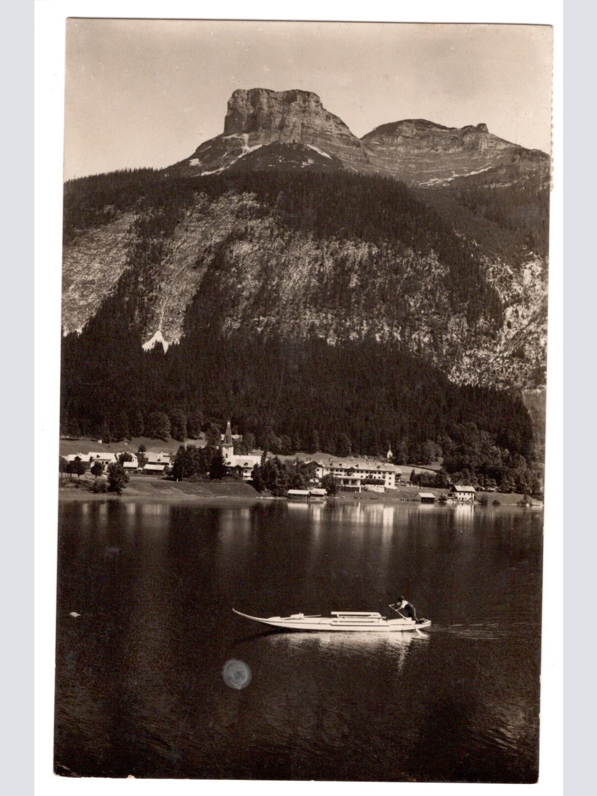 AK, Autausseersee mit Loser, Fischerndorf, Steiermark, Ansichtskarte (S4982)