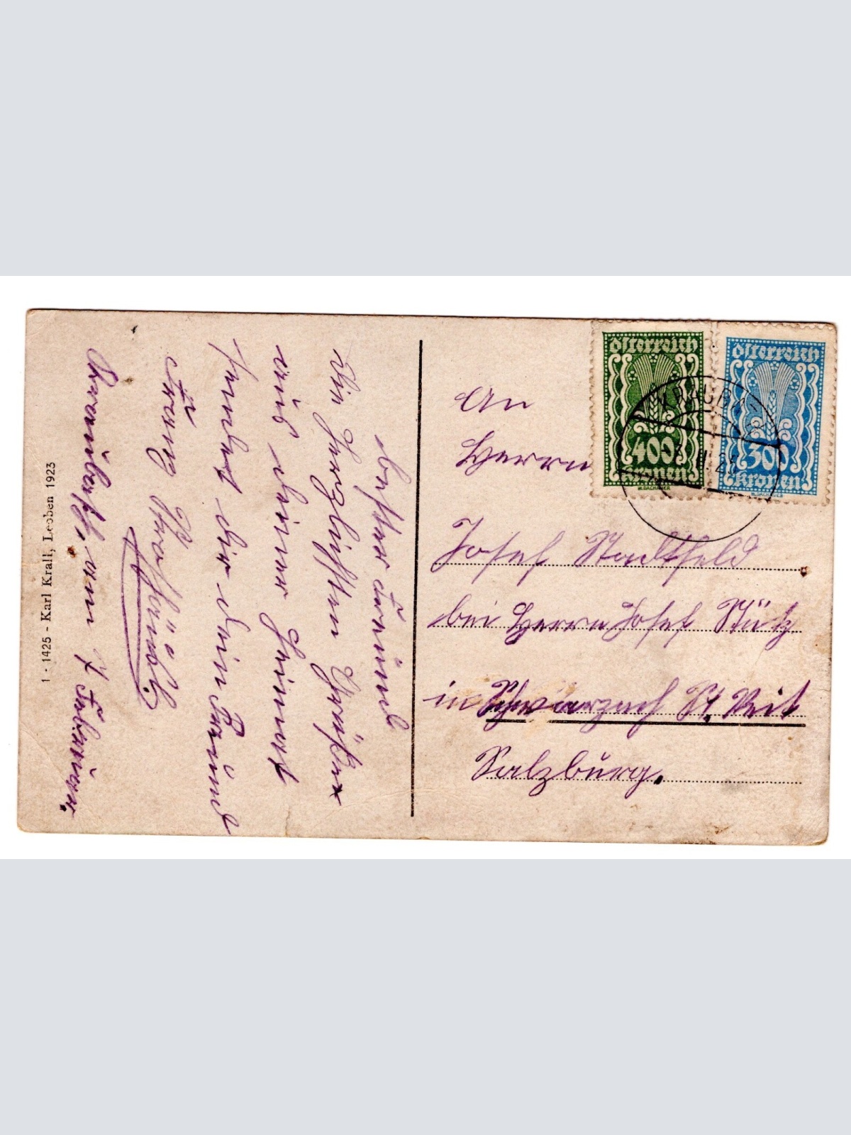 AK, Kraubath, Steiermark, Ansichtskarte (S4991)