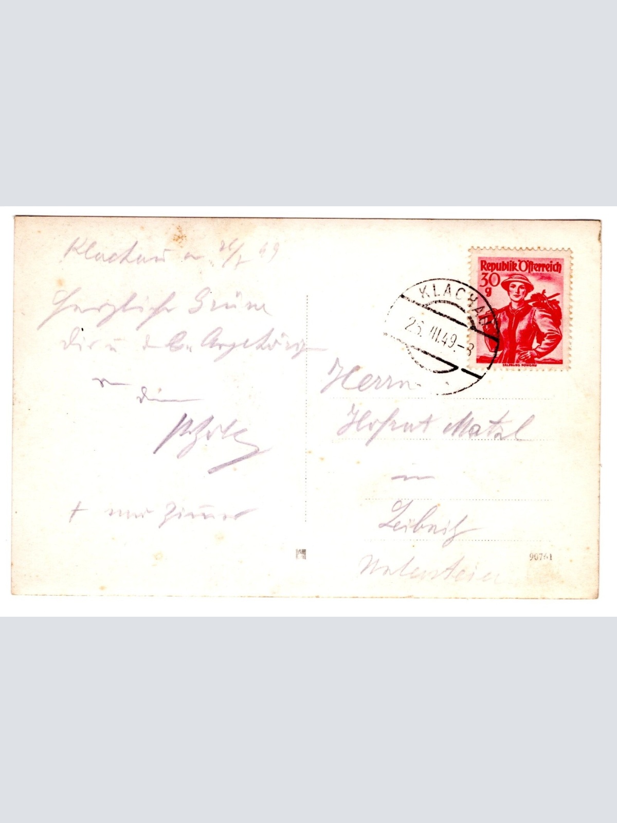 AK, Klachau, Steiermark, Ansichtskarte (S5005)